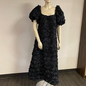 River Island midi black dress